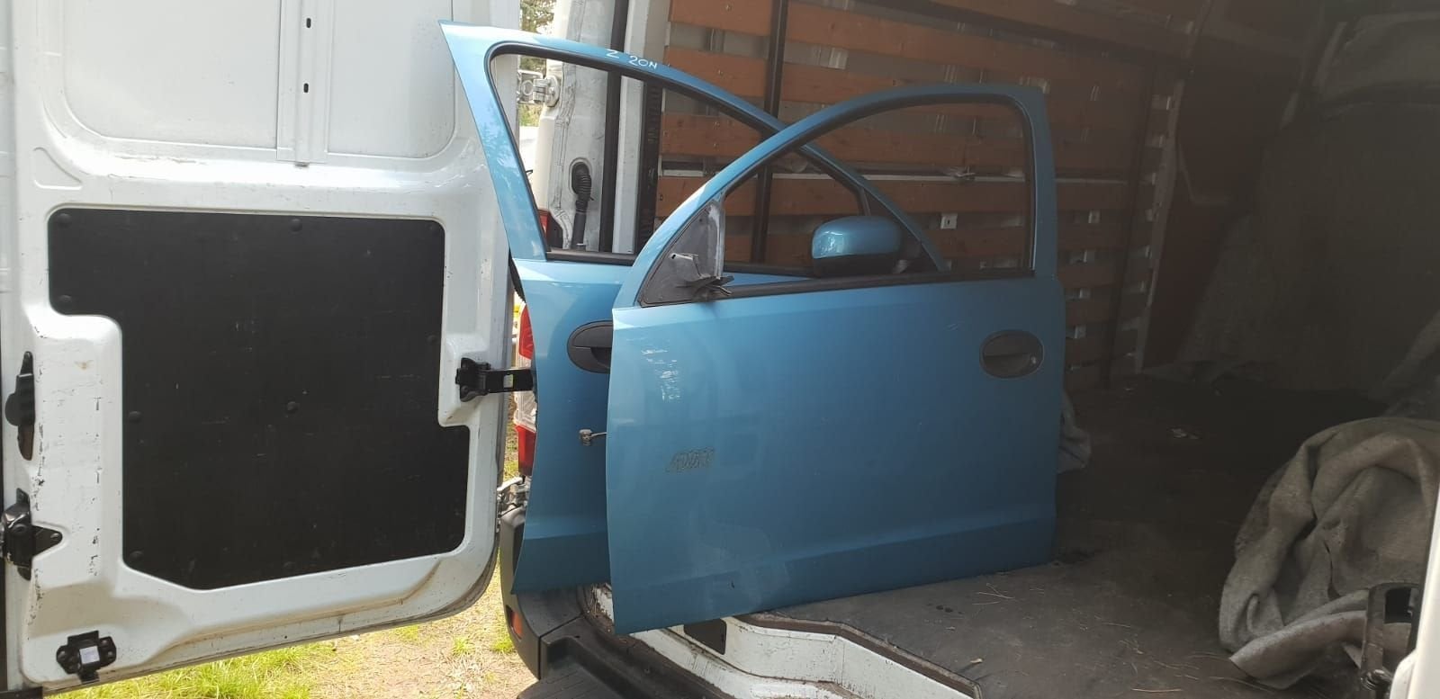 OPEL CORSA C PORTIEREN LV+RV +LA+RA, Auto-onderdelen, Gebruikt, -, Deur, -