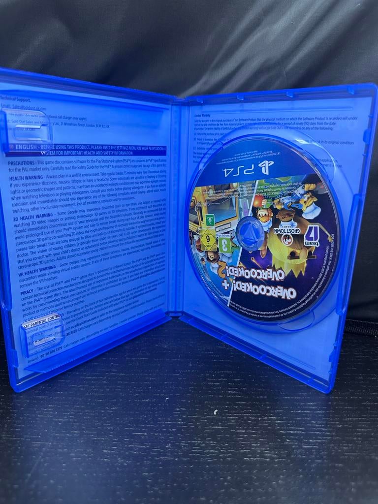Overcooked! + Overcooked! 2 - PS4 (Zo goed als nieuw), G, Verzenden, T, Eén computer