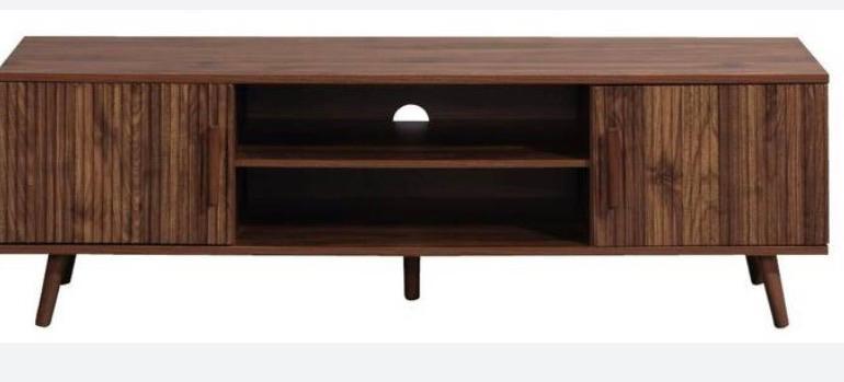 TV kast retro stijl, Ophalen, 100 tot 150 cm, Zo goed als nieuw, Minder dan 100 cm