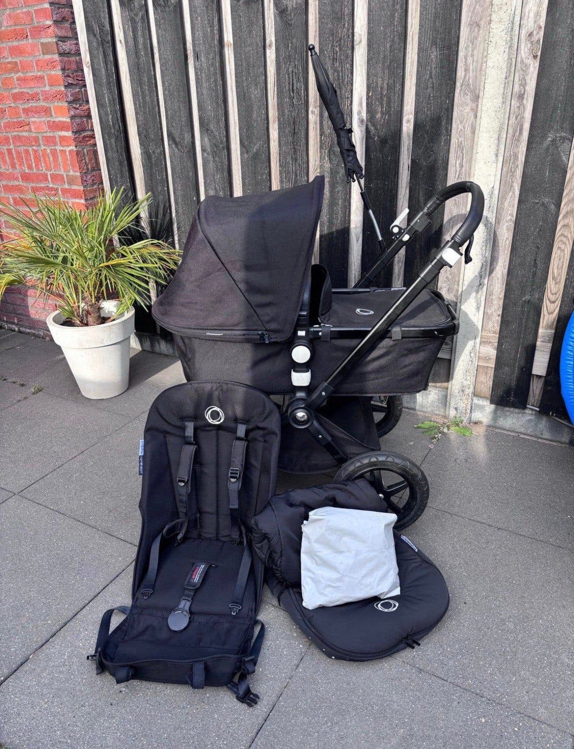 Bugaboo Cameleon 3 all black., Ophalen, Zo goed als nieuw, Bugaboo