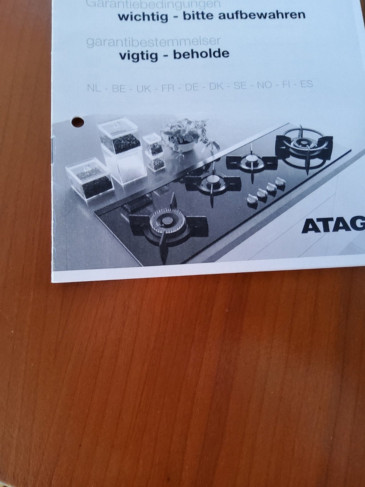 atag keukenapparatuur. 2 x inbouwoven  en 1x gaskookplaat, Witgoed en Apparatuur, Ovens, Ophalen, Gebruikt