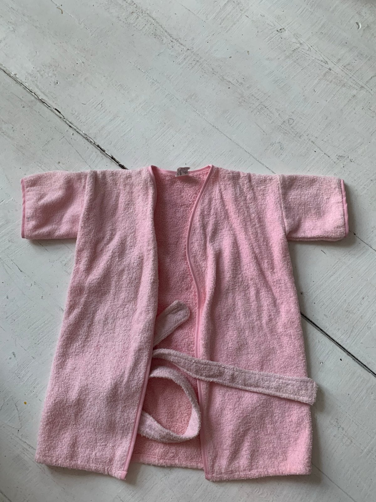 Roze badjas voor kinderen (6-7 jaar), Ophalen of Verzenden, Zo goed als nieuw