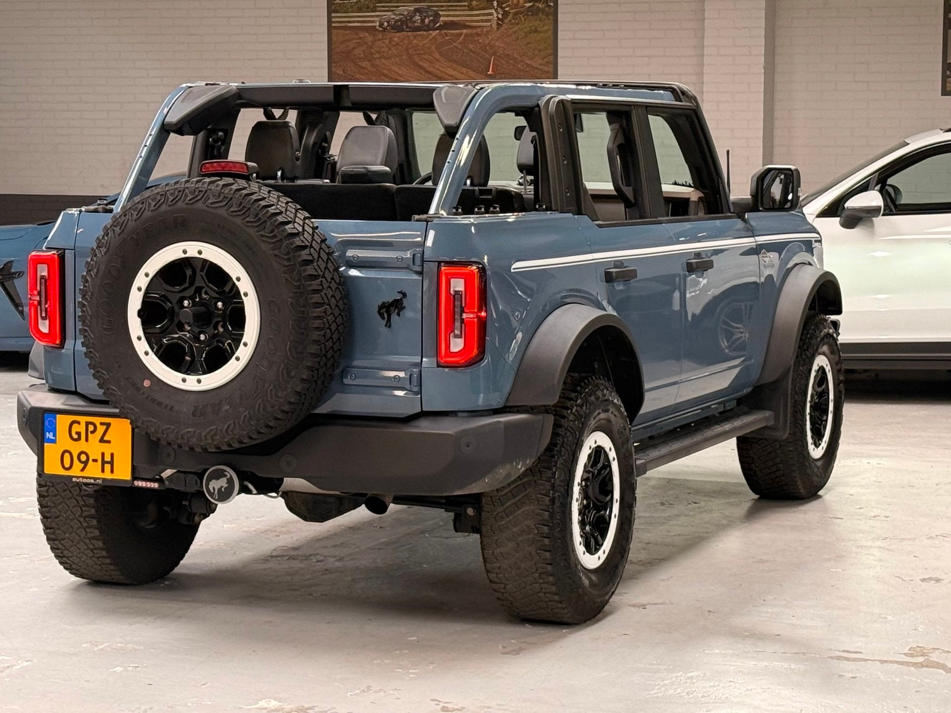 Ford Bronco 2.7 V6 5-persoons Wildtrak Sasquatch Package Aut, Auto's, Automaat, Dealer onderhouden, Gebruikt, Bedrijf