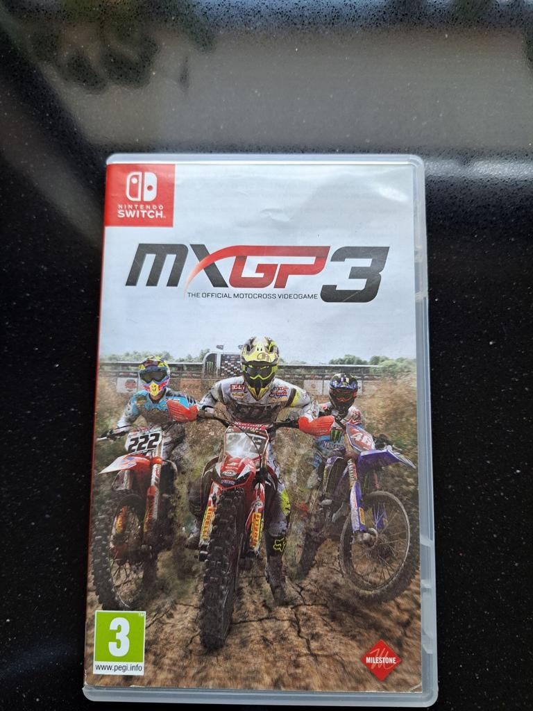 mxgp3/mxgp 3/mxgp/nintendo switch/switch, Spelcomputers en Games, Games | Nintendo Switch, Zo goed als nieuw, 1 speler, Vanaf 3 jaar