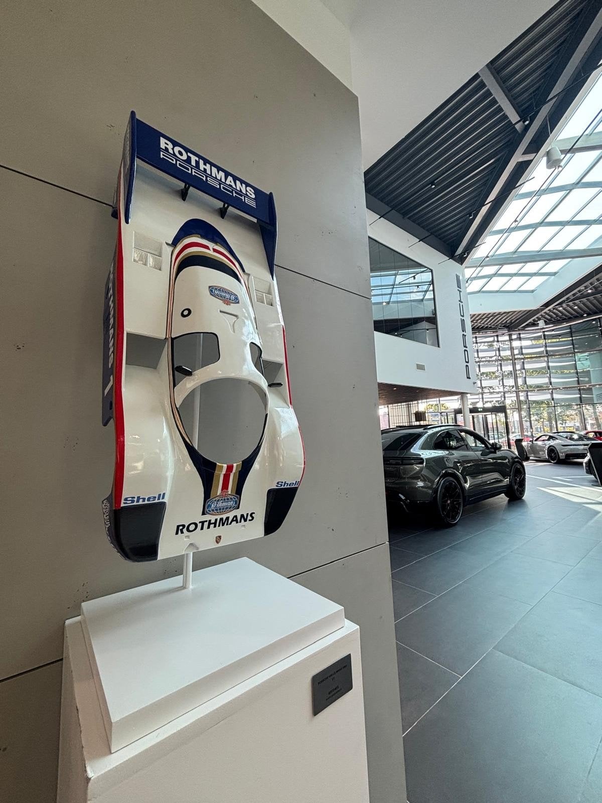 Porsche 956 Le Mans Rothmans Livery Wanddecoratie/Kunst, Ophalen, Nieuw, Auto's