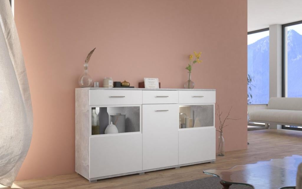 Alba Dressoir, Huis en Inrichting, Kasten | Dressoirs, Gebruikt, Teakhout, 75 cm of meer, 150 tot 200 cm