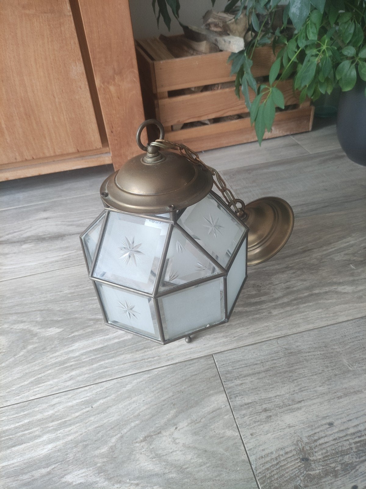 Mooie antieke hanglamp, Antiek en Kunst, Ophalen