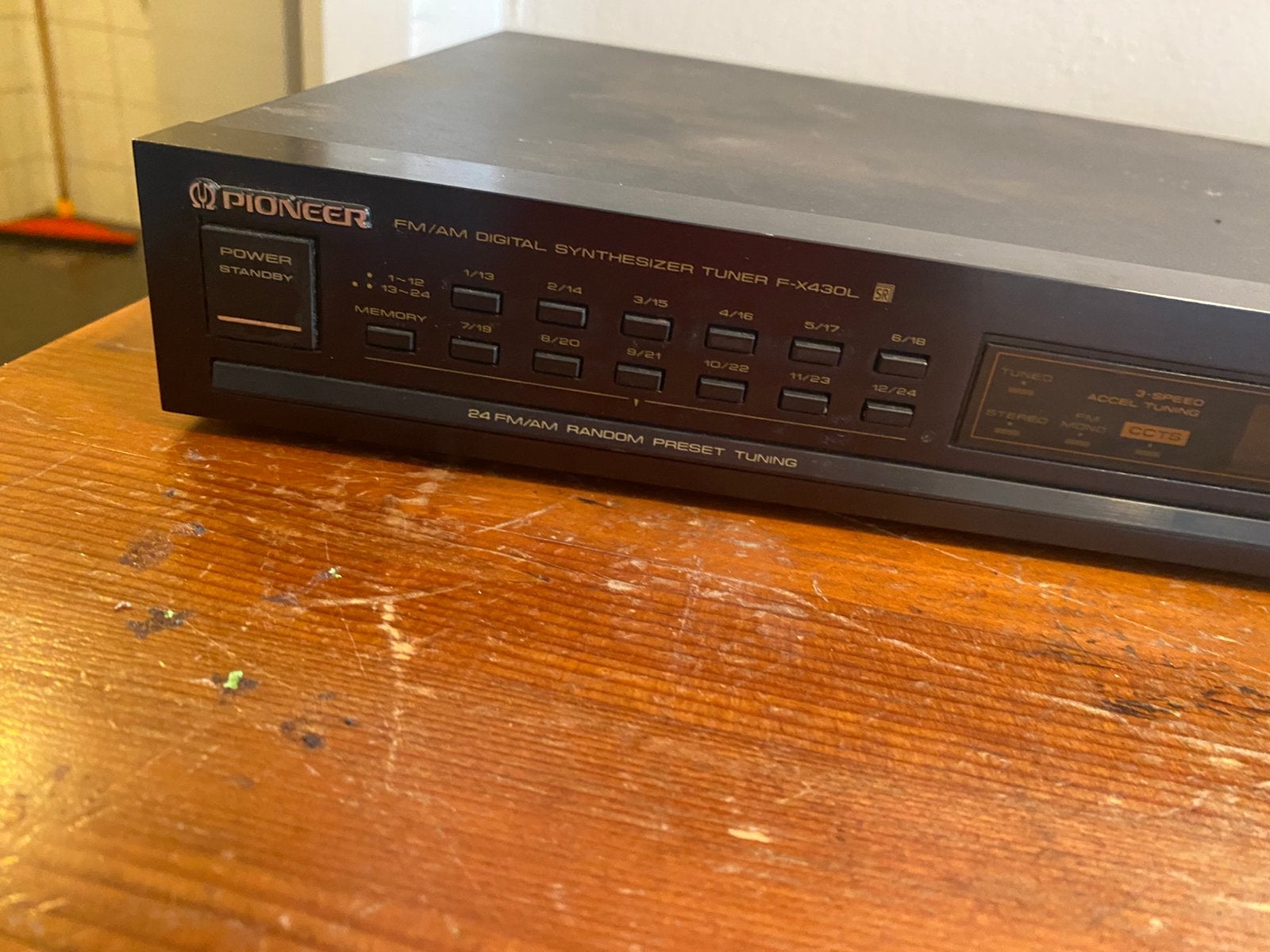 Pioneer FM/AM Digitale Synthesizer Tuner F-X430L, Ophalen of Verzenden, Gebruikt
