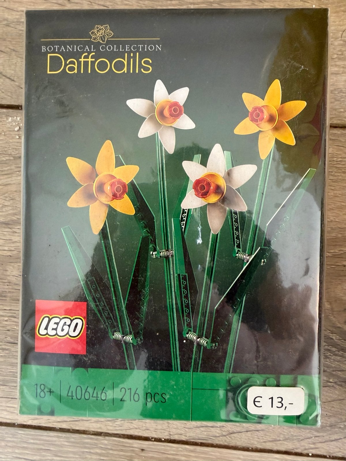 LEGO Botanical Collection Narcissen (40646), Overige thema's, Lego, Nieuw, Ophalen of Verzenden