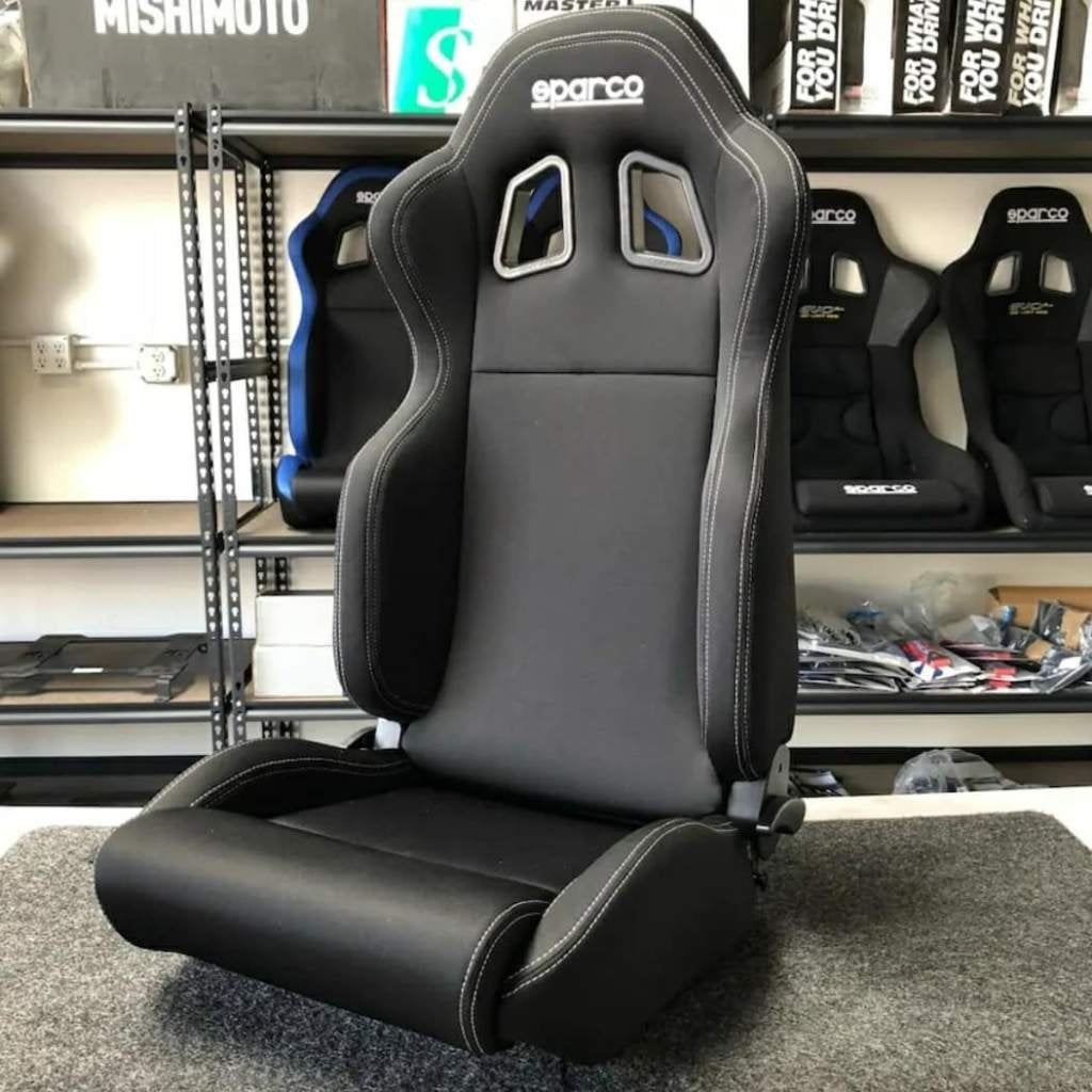 Sparco R100 Zwart Kuipstoel Sportstoel Racestoel
