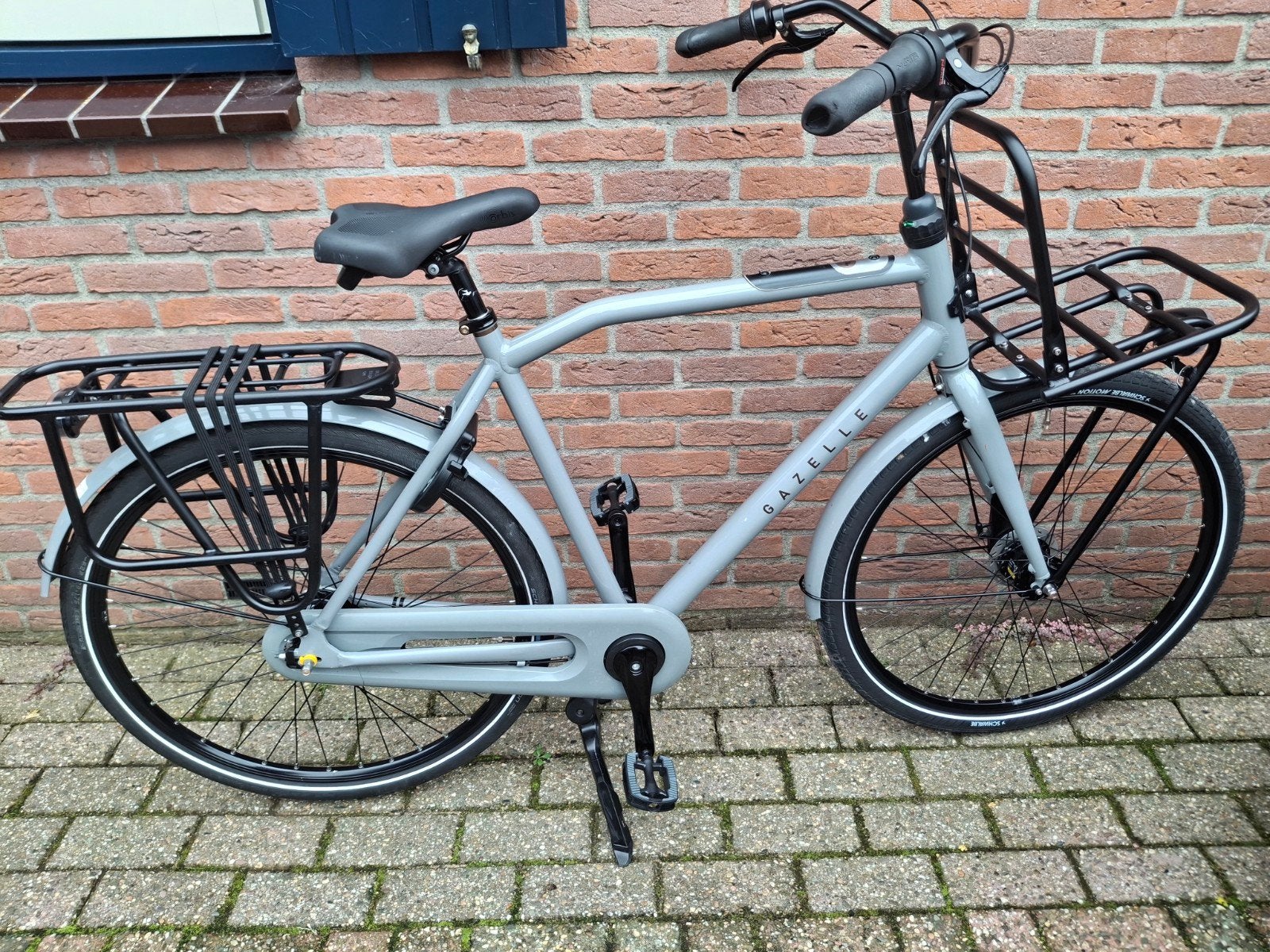 Gazelle Heren/Jongensfiets, Ophalen, Gebruikt, Versnellingen, 57 tot 61 cm
