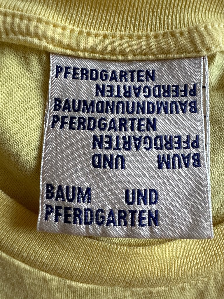 Baum und Pferdgarten shirt S, Geel, Ophalen of Verzenden, Zo goed als nieuw, Korte mouw