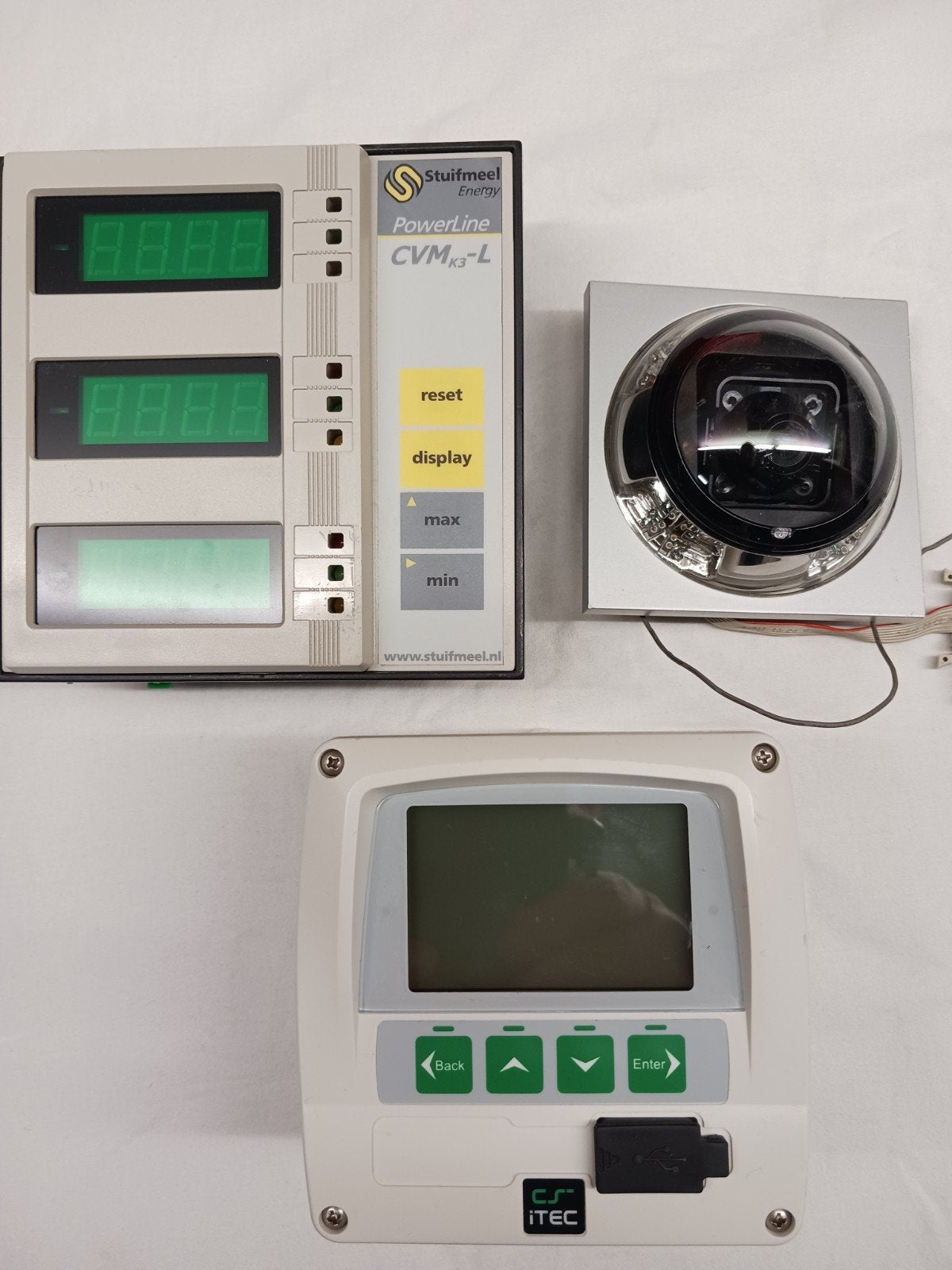 E-meters/Camera/Adapters/Sch.klok/WCD/0-10V Dimmer/Datalog., Verzenden, Zo goed als nieuw