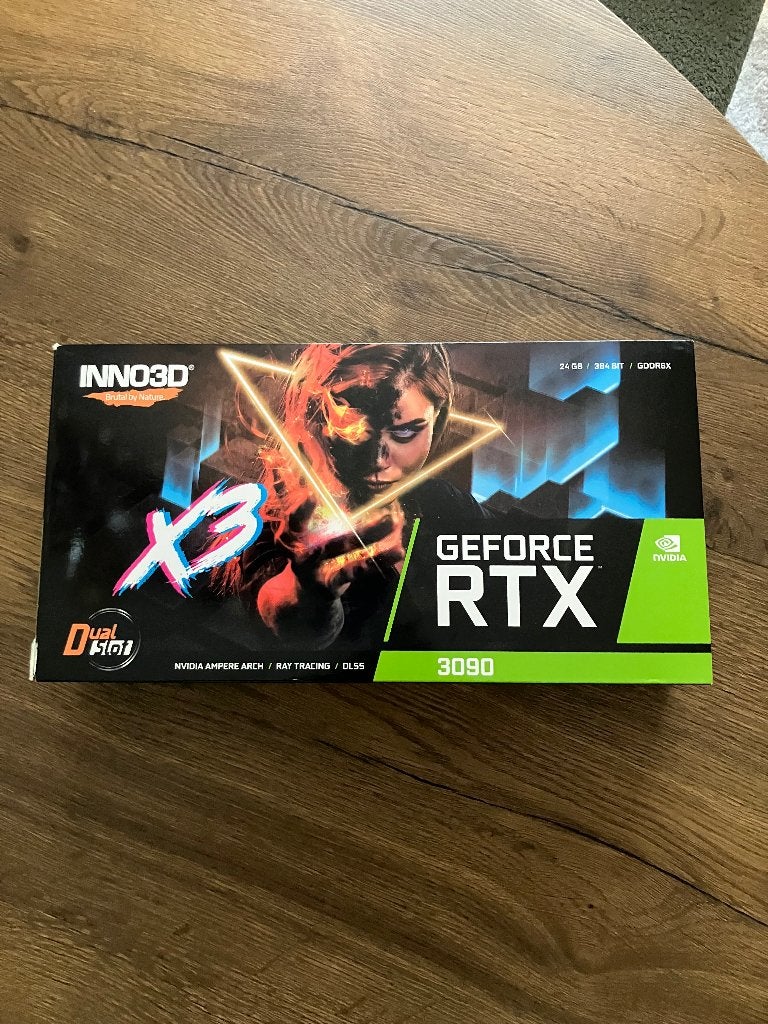 NVIDIA GeForce RTX 3090 Inno3D 24GB videokaart, Computers en Software, Videokaarten, GDDR6, PCI-Express 4, Ophalen of Verzenden