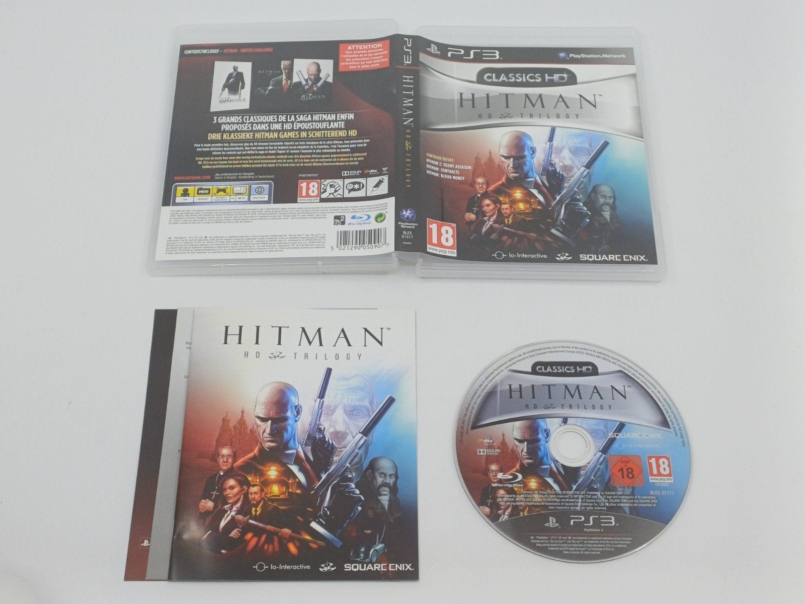Hitman HD Trilogy - PlayStation 3 - ZGAN, Avontuur en Actie, Vanaf 18 jaar, Verzenden, 1 speler