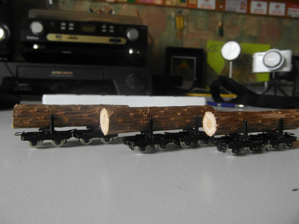 Egger Bahn H0e 6 stuks hout karretjes NIEUW, Overige merken, Gelijkstroom, Ophalen of Verzenden, Nieuw