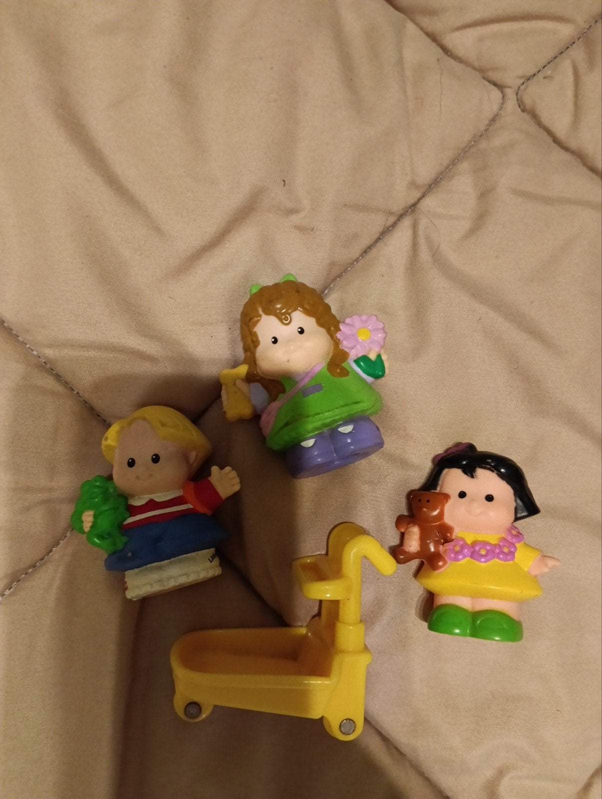Fisher-Price Little People figuren set met karretje, Ophalen of Verzenden