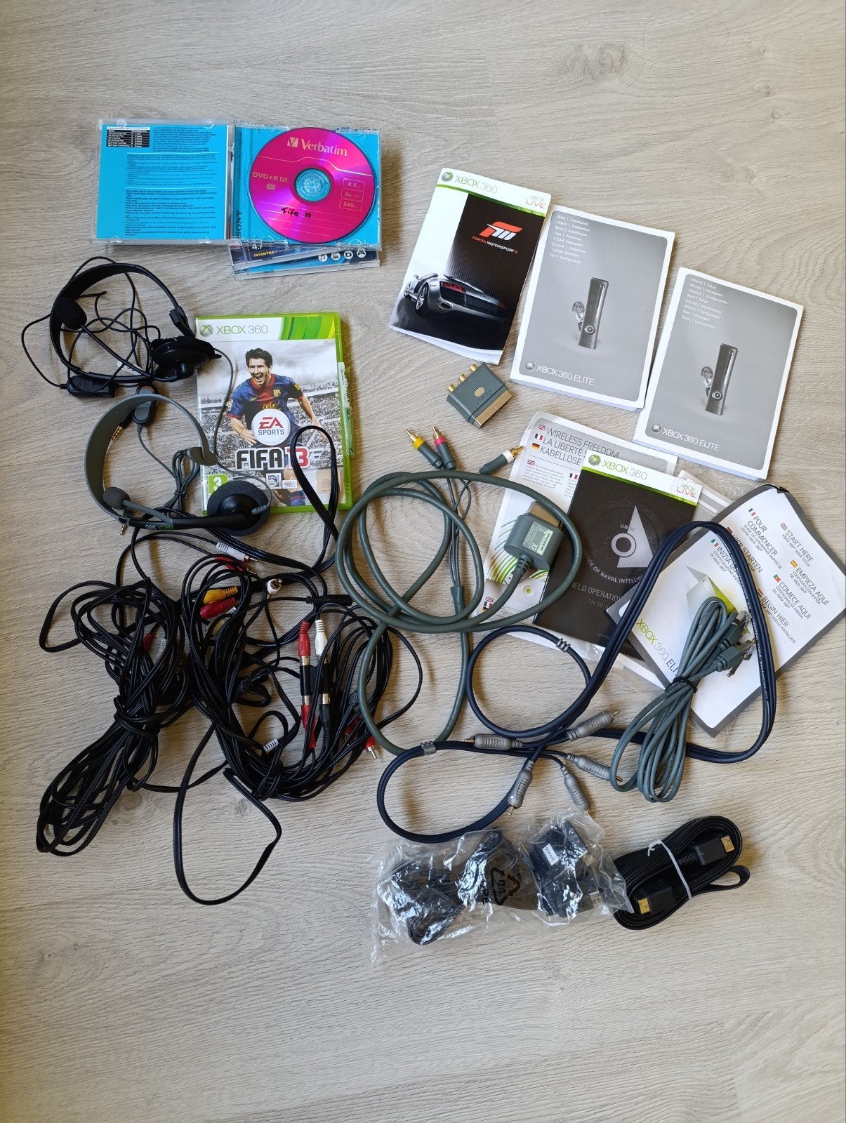 Xbox 360 Elite met games en accessoires, Ophalen of Verzenden