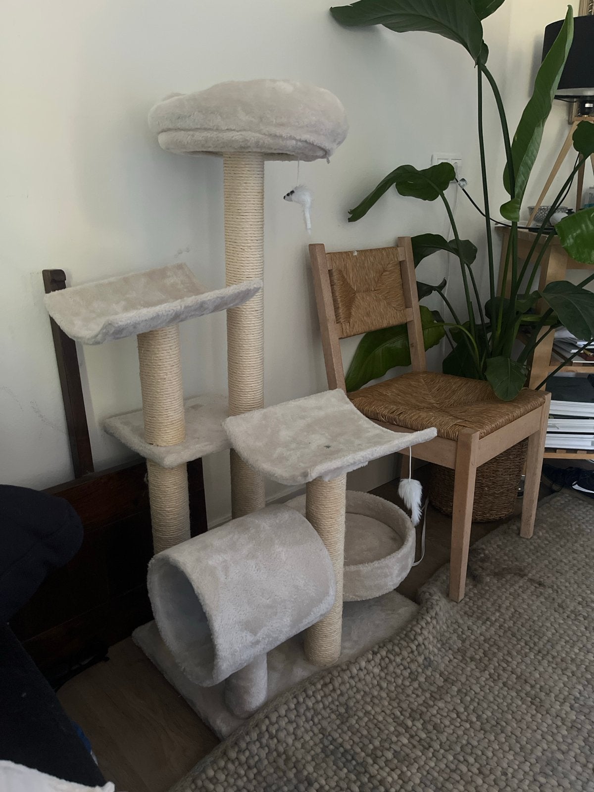 Ongebruikte krabpaal 120cm, Dieren en Toebehoren, Katten-accessoires, Ophalen