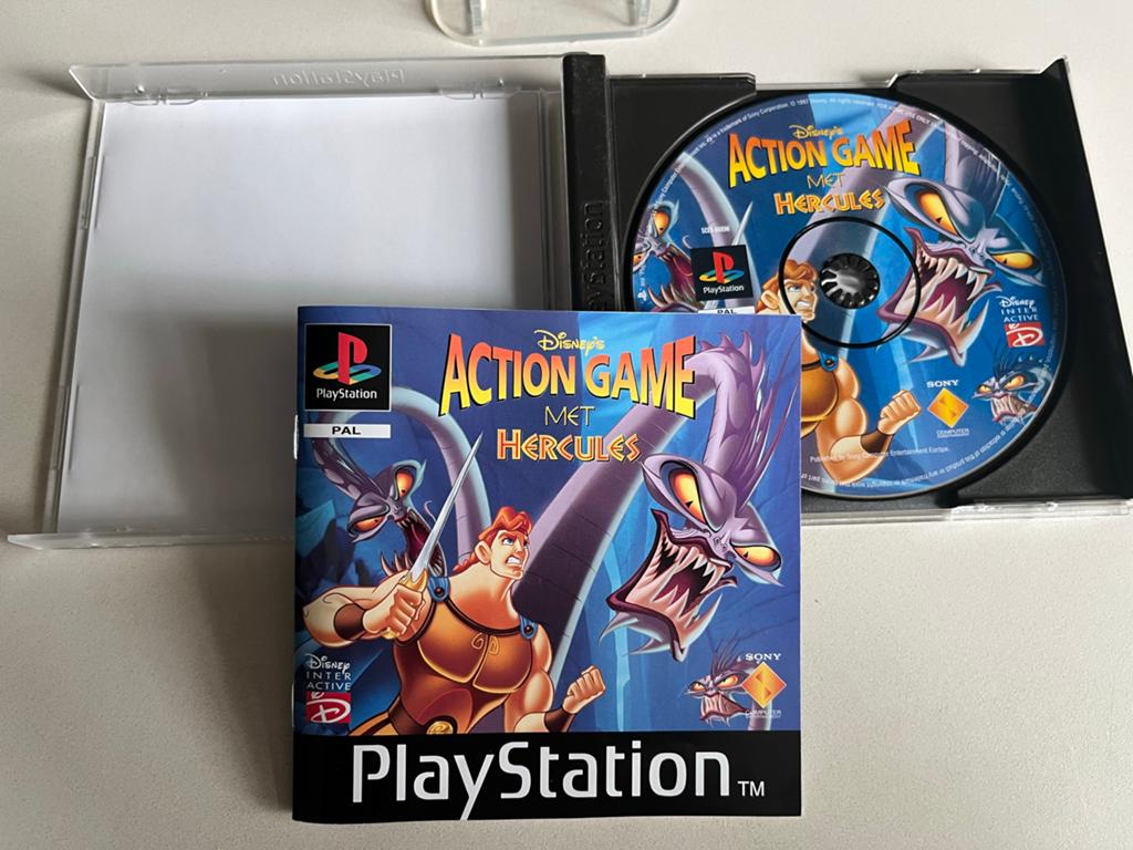 Disney’s Hercules PS1 PlayStation compleet, Avontuur en Actie, O, Ophalen of Verzenden, Zo goed als nieuw