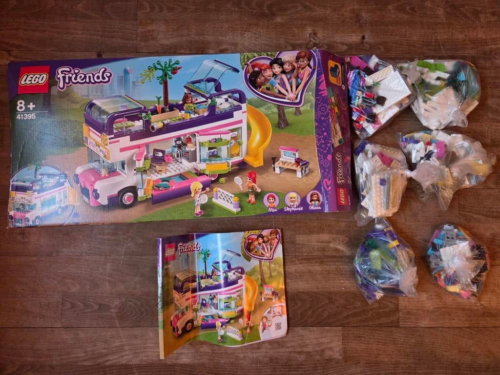 Lego Friends 41395 Vriendschapsbus - Zo goed als nieuw, Kinderen en Baby's, Speelgoed | Duplo en Lego, Ophalen, Compleet, Lego