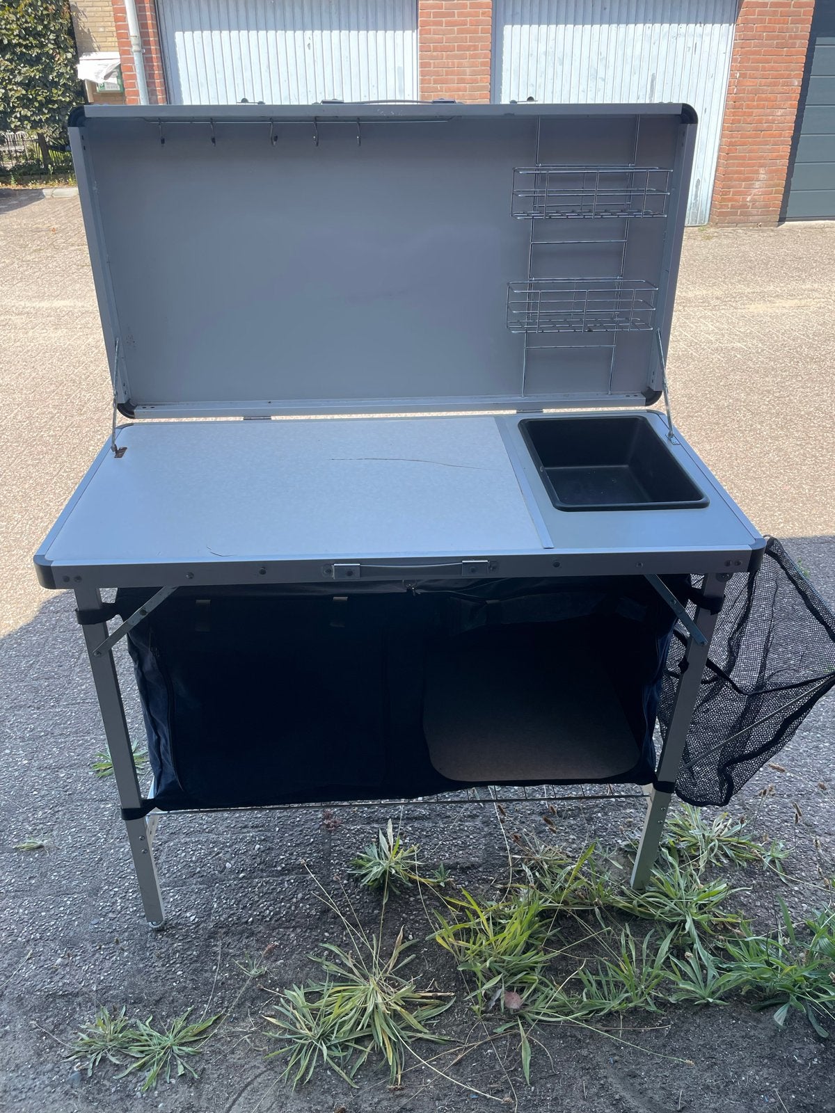 Campingkeuken., Ophalen, Gebruikt