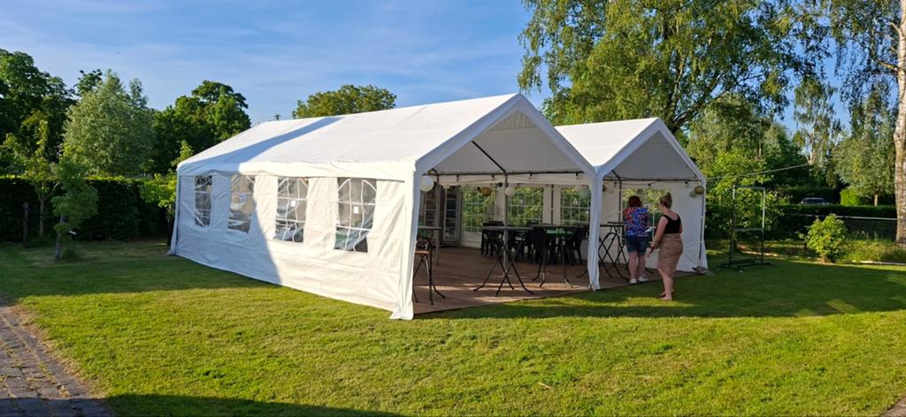 Feest tent 4x8 /8x8 te huur, Ophalen