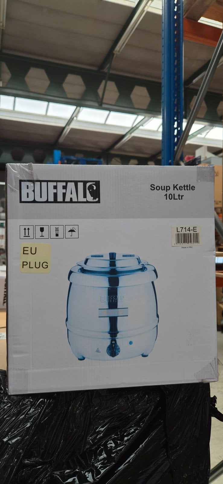 Buffalo Soepketel 10Ltr - Nieuw in doos met EU-stekker, Overige typen, Ophalen of Verzenden, Metaal, Overige merken