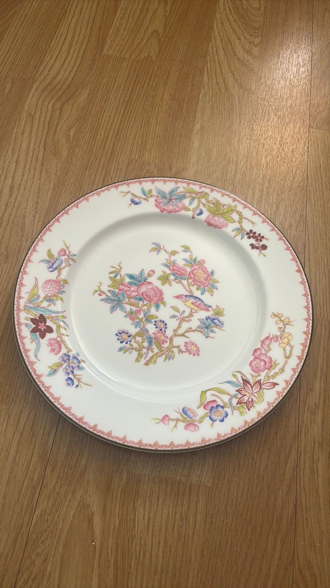 Minton diner bord, Ophalen