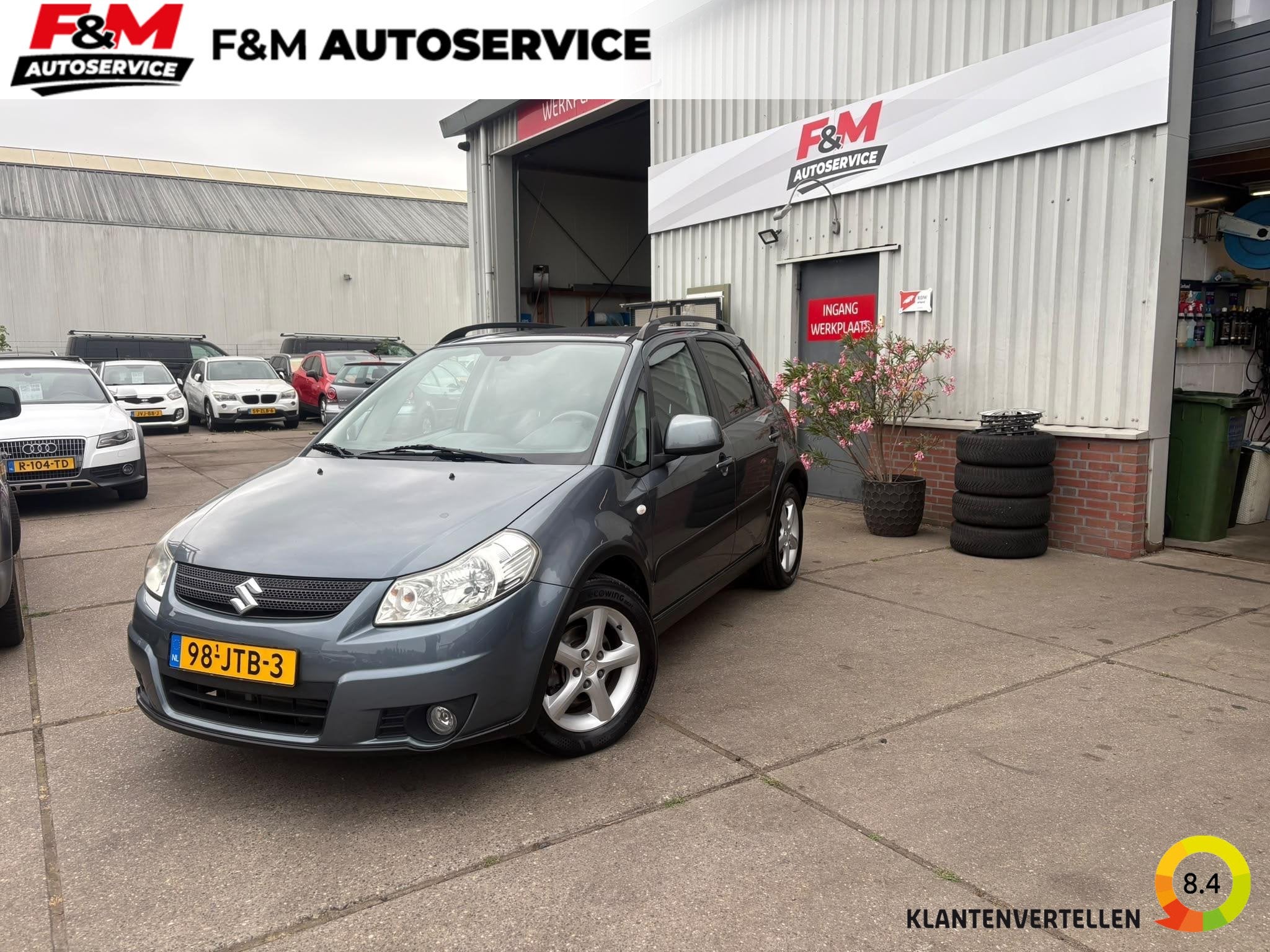 Suzuki SX4 1.6 Shogun Airco, trekhaak, Gebruikt, 4 cilinders, 49 €/maand, Origineel Nederlands