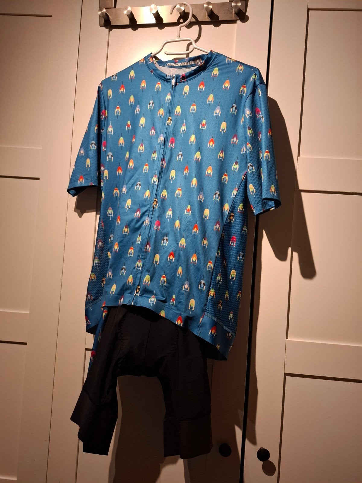 Orionride wielershirt + bibshort XL, Ophalen of Verzenden, Zo goed als nieuw, Kleding