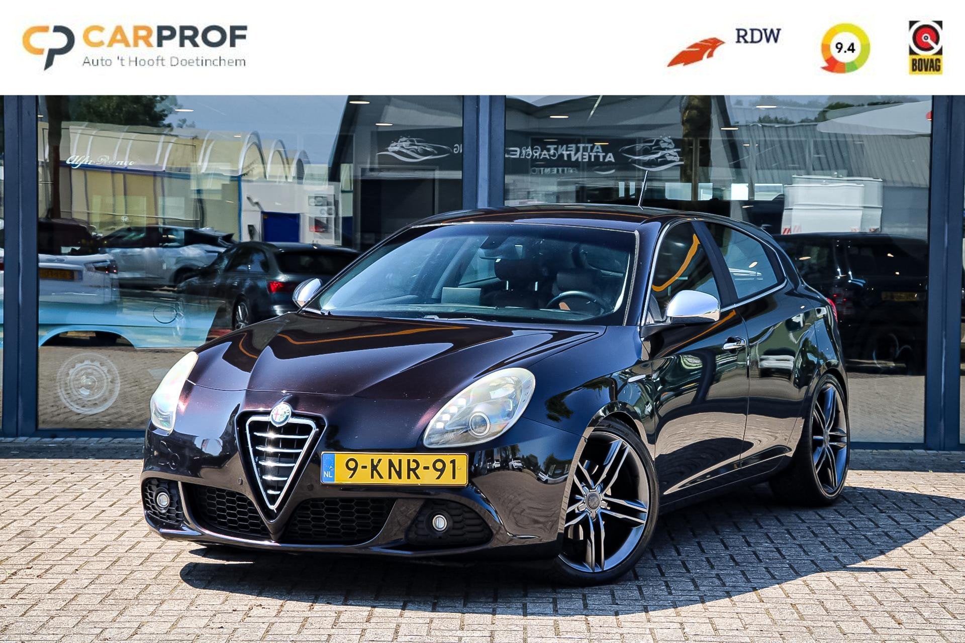Alfa Romeo Giulietta 1.4 T Distinctive AUTOMAAT / LEDER / VE, Auto's, Alfa Romeo, Stof, Euro 6, 4 cilinders, Start-stop-systeem