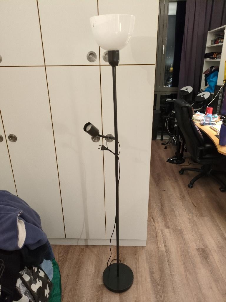Tall floorlamp incl. lightbulbs, Ophalen, E27 (groot), Gloeilamp