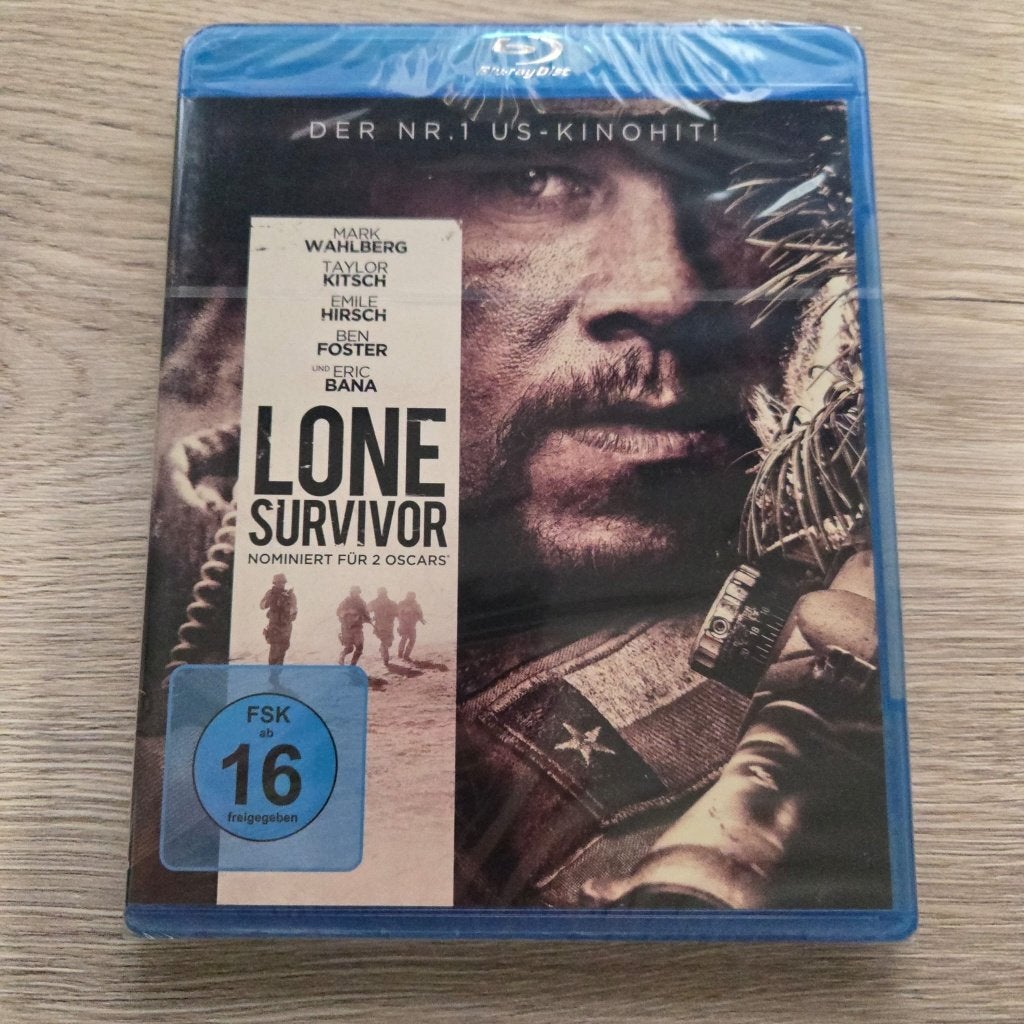 Lone Survivor (NEW) (Blu-ray, IMPORT) 4 HALEN = 3 BETALEN, -, -, Actie, Ophalen of Verzenden