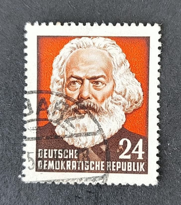 DDR 1603003 Karl Marx, Postzegels en Munten, Verzenden, DDR, Gestempeld