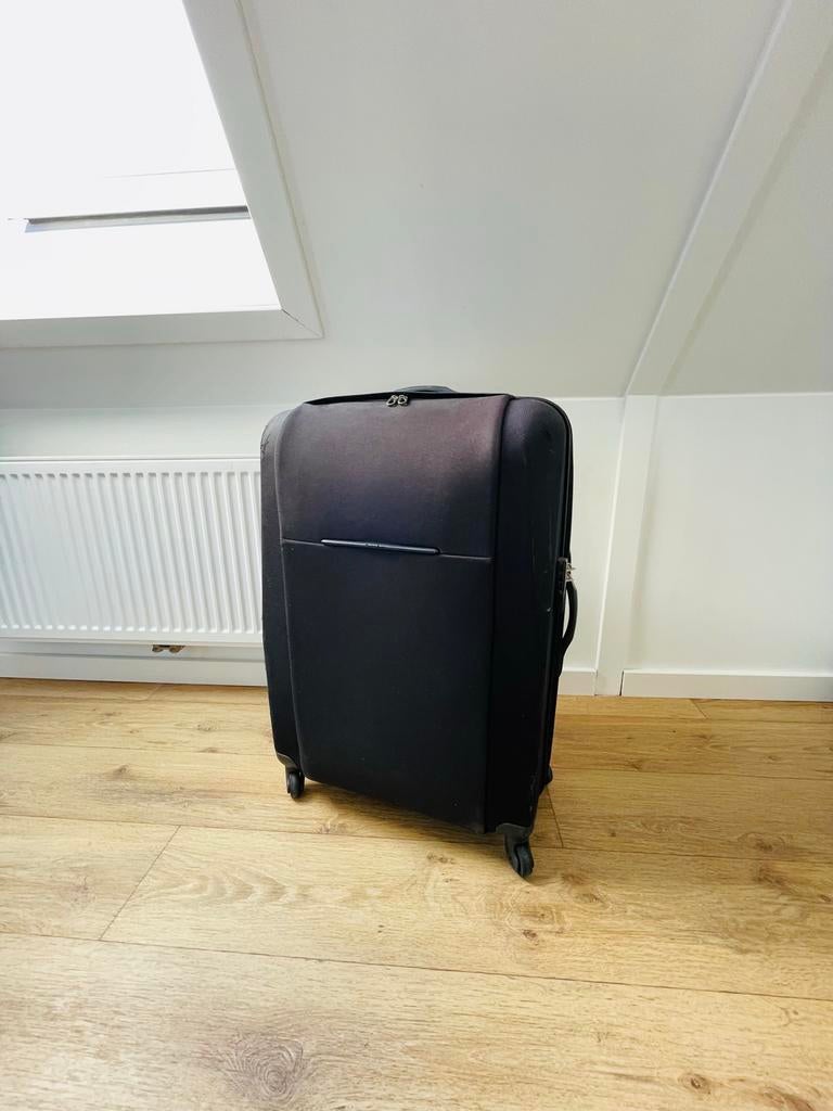SAMSONITE reiskoffer met wieltjes XL zwart, Overige materialen, Gebruikt, 45 tot 55 cm, 70 cm of meer