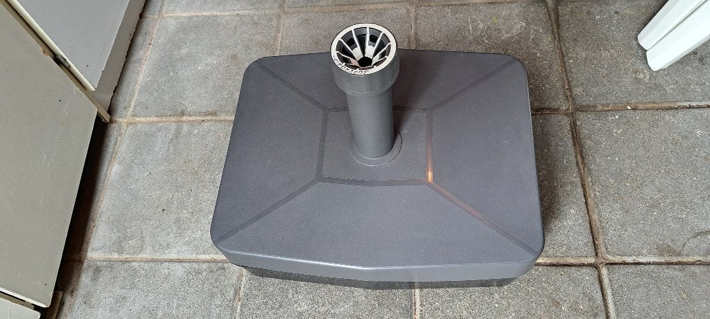 Verrijdbare parasolvoet., Ophalen, Zo goed als nieuw, Minder dan 1 meter, Parasolvoet