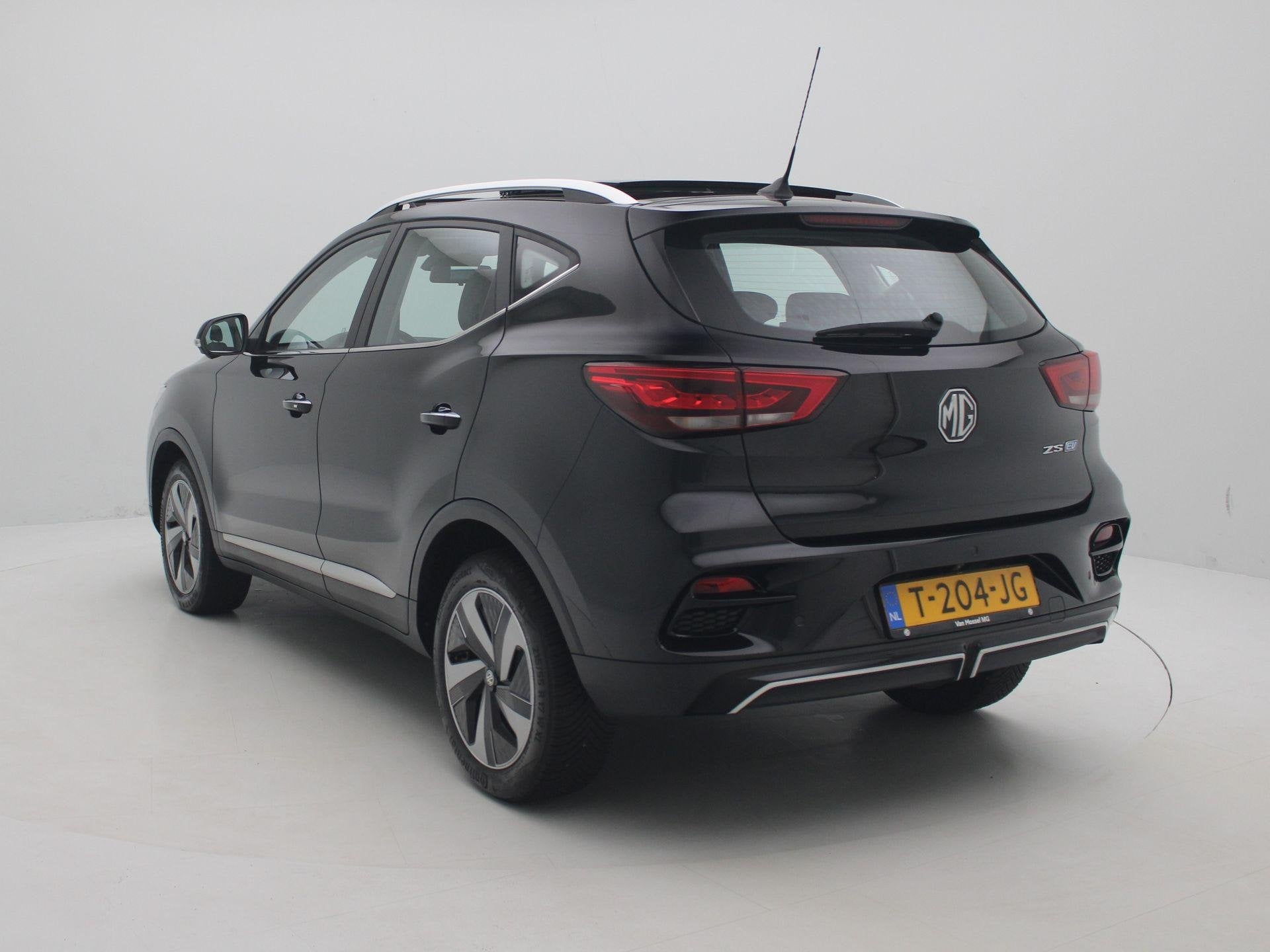 MG MG ZS EV EV Long Range Luxury 70 kWh Mg Mg zs ev, Auto's, MG, 12 maanden, Gebruikt, ZS, Zwart