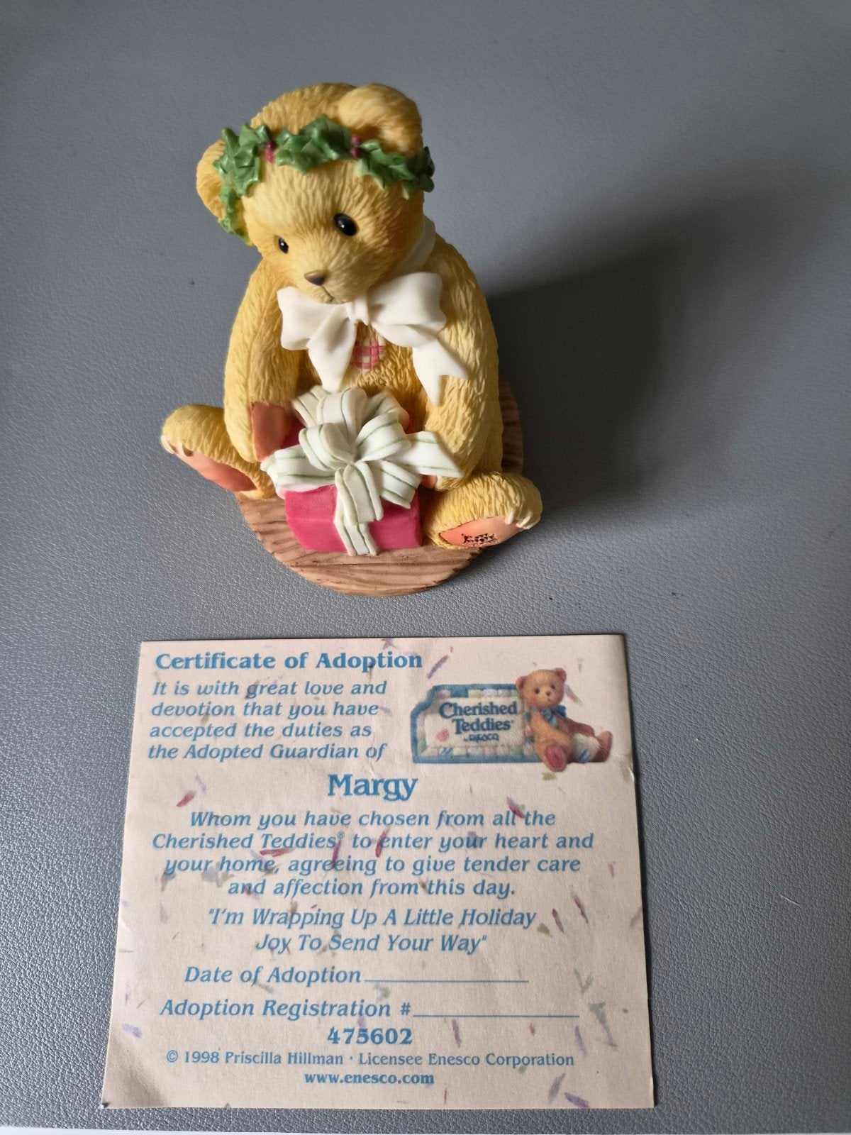 Cherished Teddies, Ophalen, Zo goed als nieuw, Beeldje, Cherished Teddies