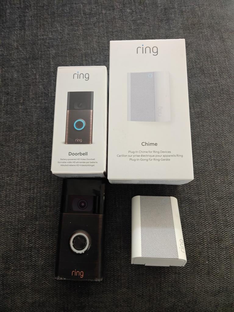 Ring deurbel en Ring Chime, Huis en Inrichting, Deurbellen, Ophalen of Verzenden