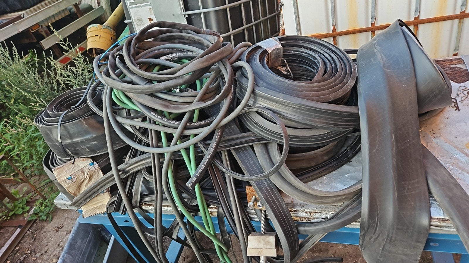 Partij rubber banden/stroken, Ophalen of Verzenden