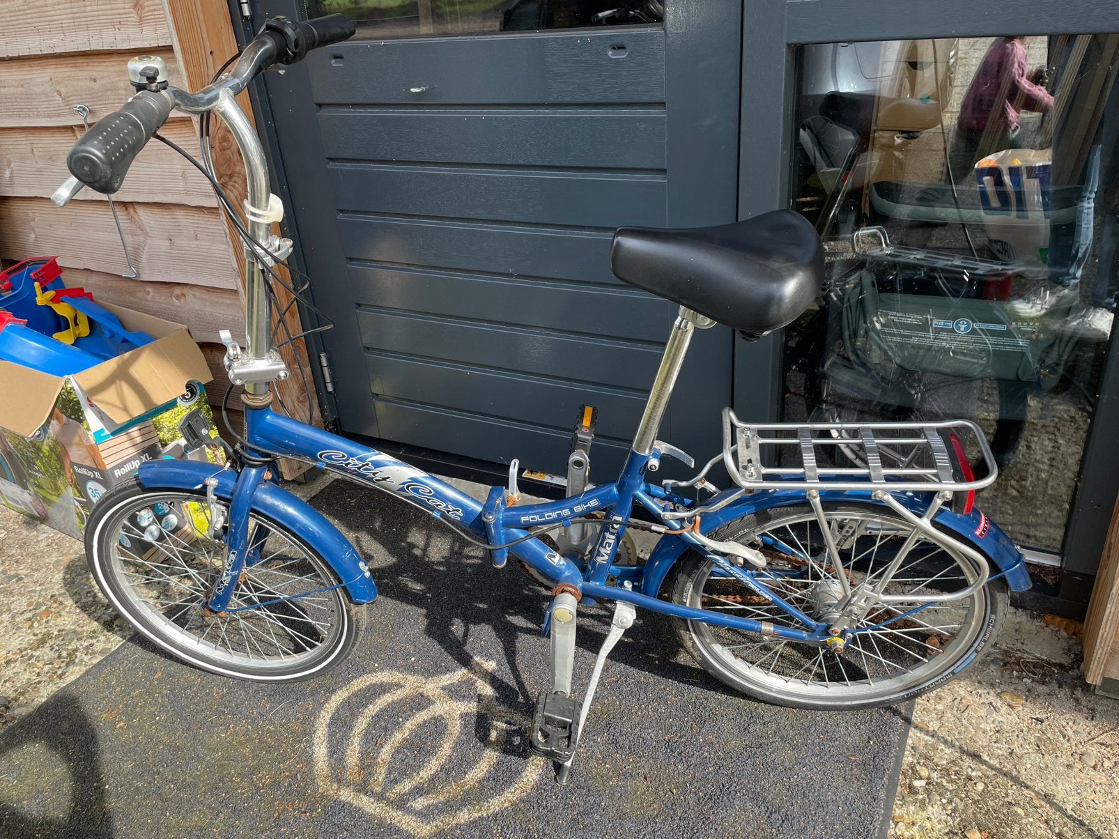City caf vouwfiets, Ophalen, Gebruikt, Versnellingen, Totaal opvouwbaar