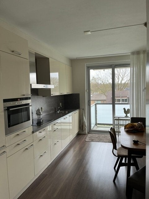 Hoogglans keuken incl. apparatuur, Ophalen, Gebruikt, Enkelwandige keuken, Hoogglans of Gelakt