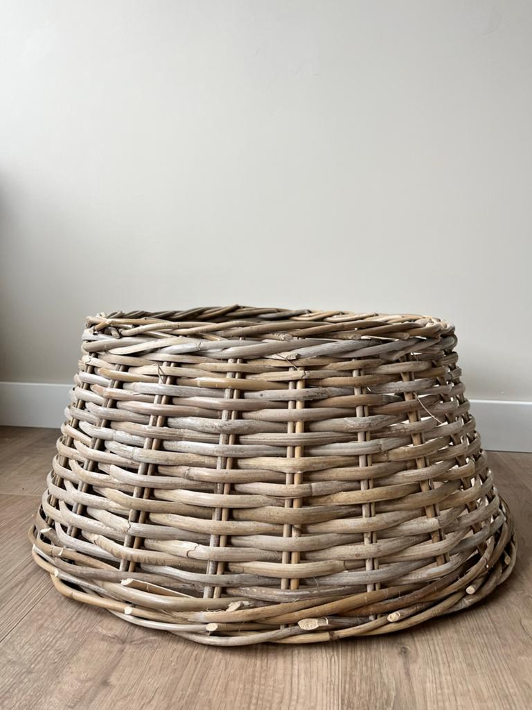 Rotan mand voor kerstboom, Diversen, Kerst, Ophalen, Gebruikt