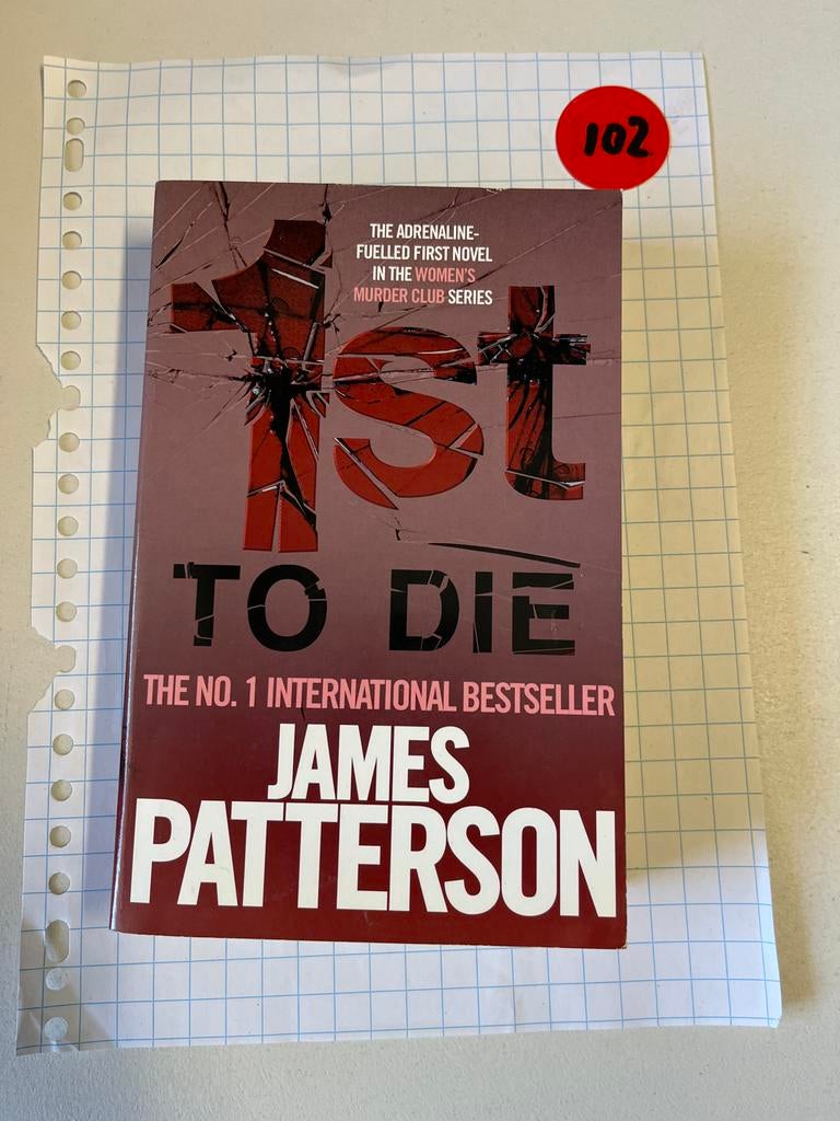 1st to Die - James Patterson (Women's Murder Club), Boeken, Ophalen of Verzenden, Zo goed als nieuw