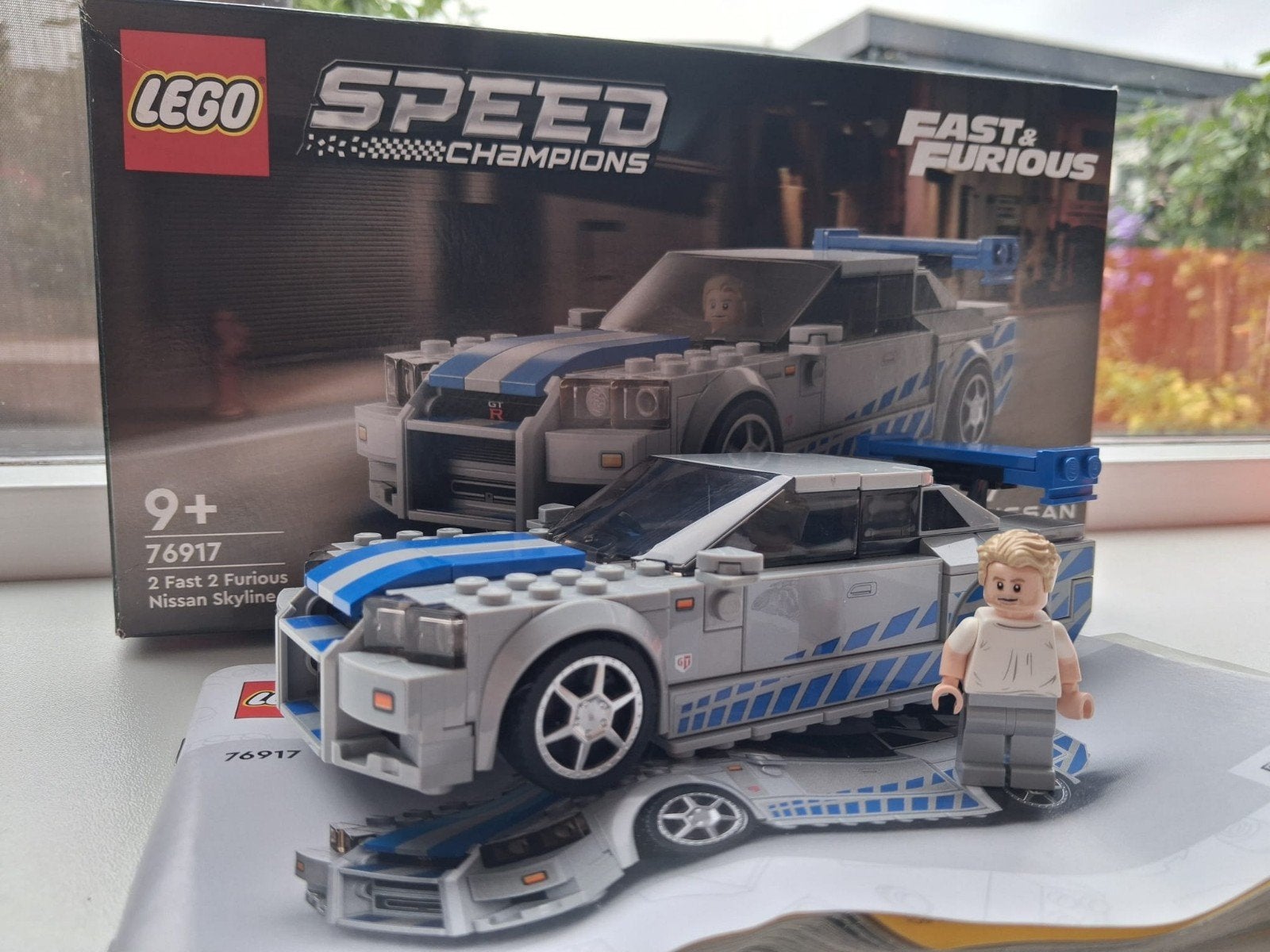LEGO 76917 Speed Champions Fast & Furious Nissan Skyline GT-, Lego, Zo goed als nieuw, Compleet, Complete set