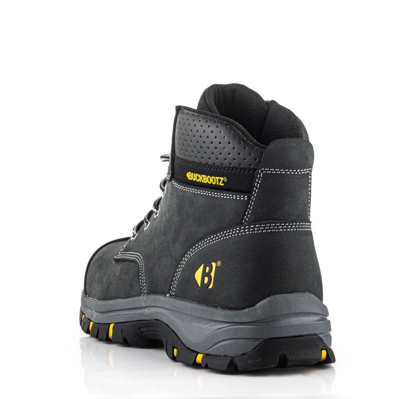 BuckBootz Wizardz WIZL1BLK S3S Hoge Werkschoenen Zwart 40-47, Werkschoenendeal, Marktplaats@werkschoenendeal.nl, Zwart, Buckbootz
