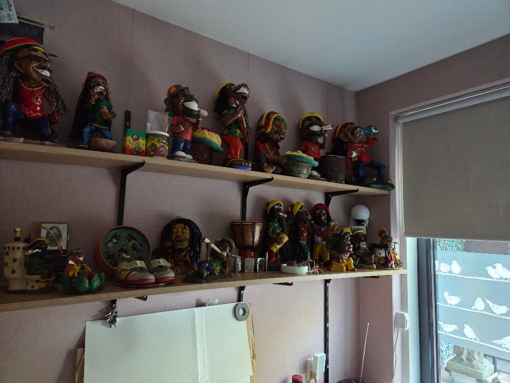 reggea poppen, Verzamelen, Beelden en Beeldjes, Ophalen of Verzenden, Zo goed als nieuw