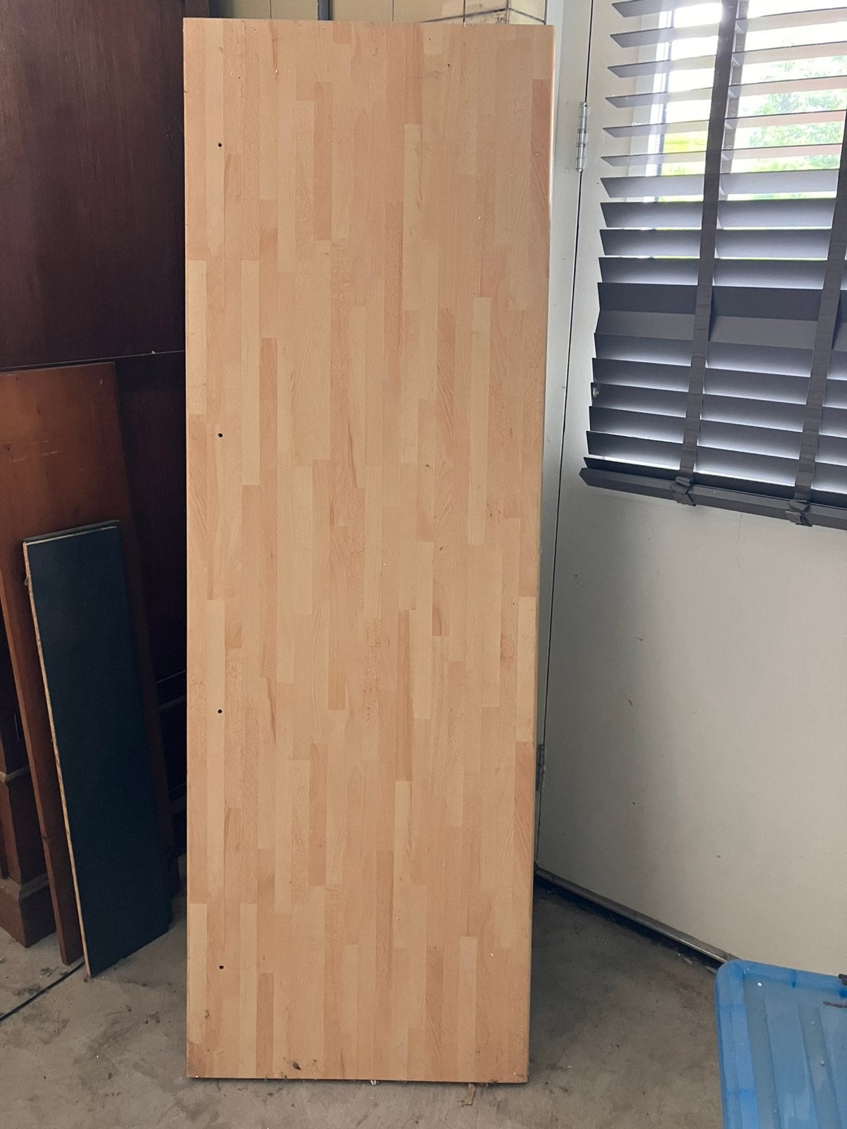Licht beuken fineer keukenblad 180x60,5x4, Ophalen, Gebruikt, 25 tot 50 mm, Plank