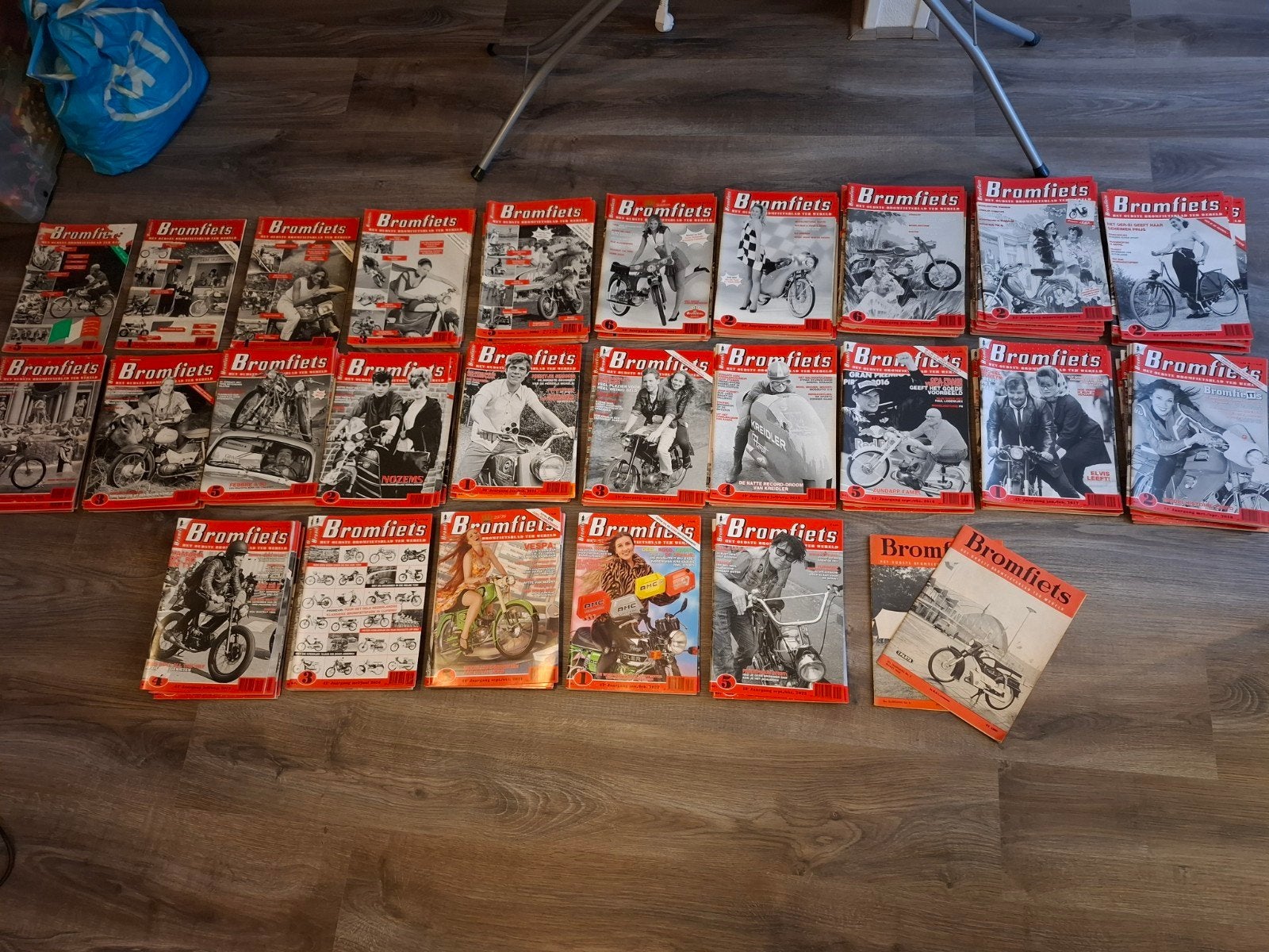 Grote collectie Bromfiets magazines - Jaren 70/80, Boeken, Tijdschriften en Kranten, Ophalen, Gelezen, Overige typen